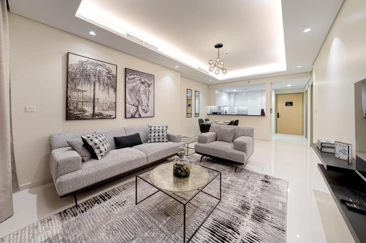 Paramount Midtown Deluxe 1 Bedroom Apartment With Full Burj-Khalifa View Dubai Exterior foto